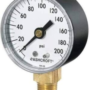 MANOMETRO SECO CAJA METALICA