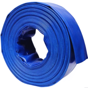 MANGUERAS PLANAS PVC 4 BARES TIPO BOMBEROS ROLLOS X 100 MTS