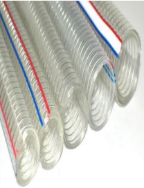 MANGUERA INDUSTRIAL PVC ALMA DE ACERO X ROLLO 50 MTS - Imagen 2